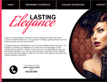 Tablet Screenshot of lastingelegance.com